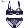 New Fashion Set Women Bras C D Cup Plus Size Underwear