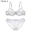 New Fashion Set Women Bras C D Cup Plus Size Underwear