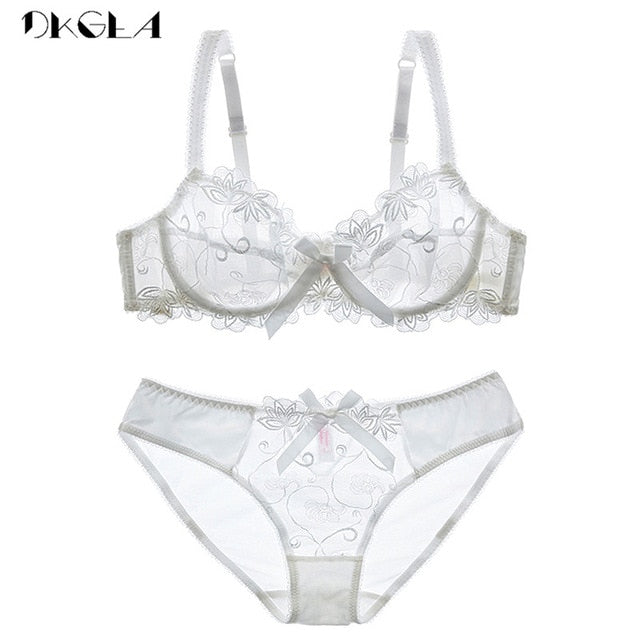 New Fashion Set Women Bras C D Cup Plus Size Underwear