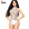 New Party Club Bodysuit Body Top Slimming Halter Neck Sleeveless