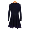 Women Long Sleeve Sweater Dress Women's Irregular Hem