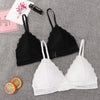 1/2PCS French Style Bralette Seamless Deep V Lace Bra Wireless  Soft Bras For Women Hot