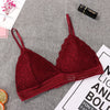 1/2PCS French Style Bralette Seamless Deep V Lace Bra Wireless  Soft Bras For Women Hot