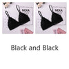 1/2PCS French Style Bralette Seamless Deep V Lace Bra Wireless  Soft Bras For Women Hot