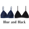 1/2PCS French Style Bralette Seamless Deep V Lace Bra Wireless  Soft Bras For Women Hot