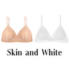 1/2PCS French Style Bralette Seamless Deep V Lace Bra Wireless  Soft Bras For Women Hot