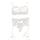 Fashion Sexy Women Bra Set 3Pcs Lace Sexy Lingerie Straps Bra Panty