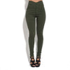 Sexy High Waist Pencil Jeans Leggings For Women Summer Autumn Black Brown Green Pants Legging