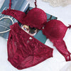 New Women's underwear Set Lace Sexy Push-up Bra And Panty Sets