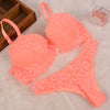 Hot Sale pinkycolor Luxury  Sexy Plus Size Intimates Push Up Bra