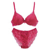 New Victoria dark blue Bra Sets Red temptation come sexy lace bra set