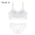 New Top Sexy Underwear Set Cotton Push-up Bra and Panty Sets Set Women Deep V Brassiere Black