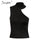 Casual solid women white cami tops Elegant halter female party tops Summer street wear body con ladies tank tops 2019