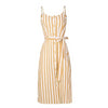 Women Stripe Summer Strap maxi long dress