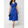 Elegant Women High Waist Plain Asymmetric Midi Dress Fashion Summer Solid Casual Short Sleeve V-Neck Dress Sundress Plus Size
