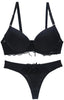 New  One Piece Intimates Bras & Lingerie Set for Women Ladies Push Up Plunge Bra Dress Set