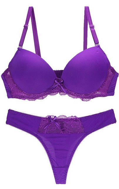 New  One Piece Intimates Bras & Lingerie Set for Women Ladies Push Up Plunge Bra Dress Set